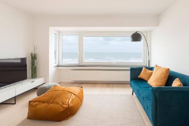 Prachtig Zeezicht Appartement Ostende Exterior foto